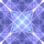 Energy/Healing Card -  Blue Amethyst