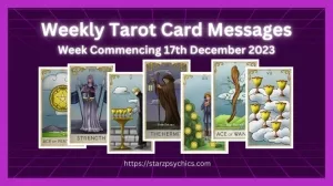 Tarot Card Message For Sunday 17th December 2023