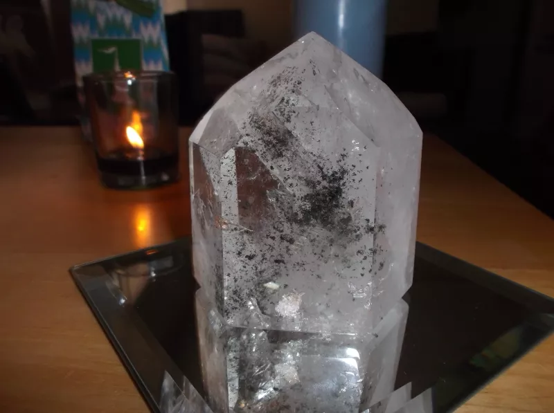 Crystal Avalon by StarzDragonSpirit - Hematite