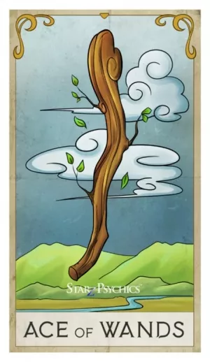 Tarot Card of the Day - Ace Of Wands
