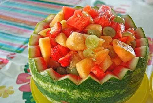 Summer Watermelon Fruit Bowl