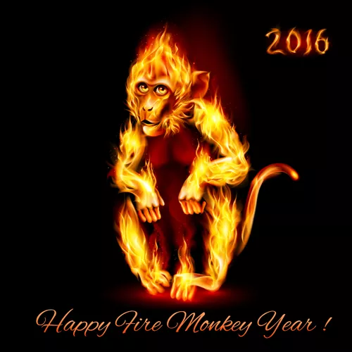 Year of the Red Fire Monkey 2016