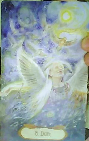 Winged Enchantment Cards - StarzRainsLovingInsight - The Dove