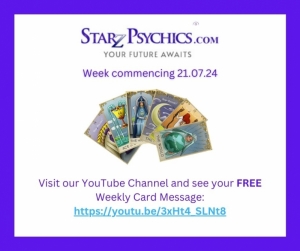 YouTube Weekly Card Pull — Starz Psychics spiritual blog, psychic insights