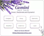 Gemini  May 21st to June 20th