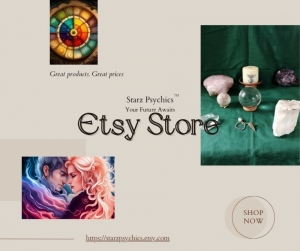 Starz Psychics Etsy Store  — Starz Psychics spiritual blog, psychic insights