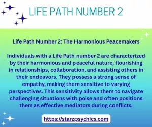 Life Path Number 2