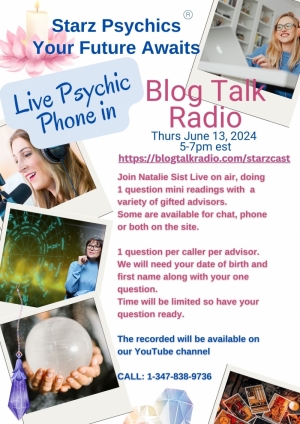 Join Natalie Thursday June 13, 2024 at 5-7pm est