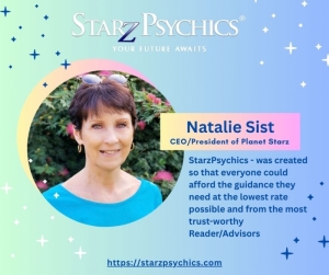 Meet Natalie Sist CEO/President of Planet Starz Inc — Starz Psychics spiritual blog, psychic insights