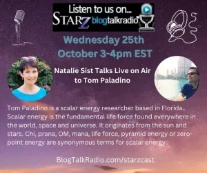 Natalie Talks Live with Tom Paladino Oct 25 3-4pm est