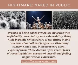 Nightmare Being Naked in Public
