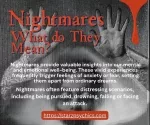 #Nightmares What Do They Mean?