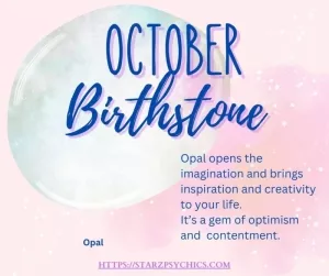 October Birthstone Opal