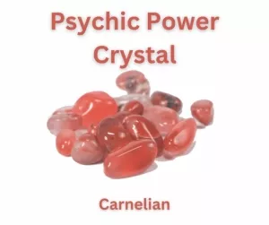 Psychic Power Crystal - Carnelian 