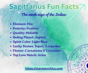Sagittarius Fun Facts