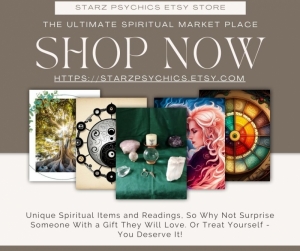Visit our Etsy Store The Ultimate Spiritual Marketplace — Starz Psychics spiritual blog, psychic insights