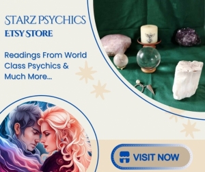 Starz Psychics Etsy Store is Open