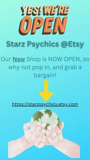 Check Out Our Starz Psychics Etsy Shop 
