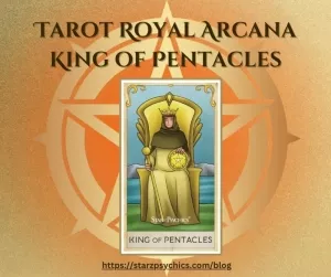 Tarot Royal Arcana - King of Pentacles