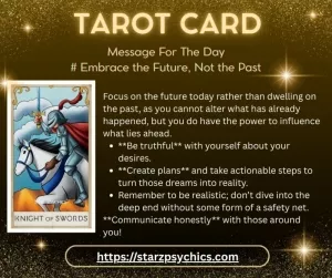 Tarot Card Message for The Day 