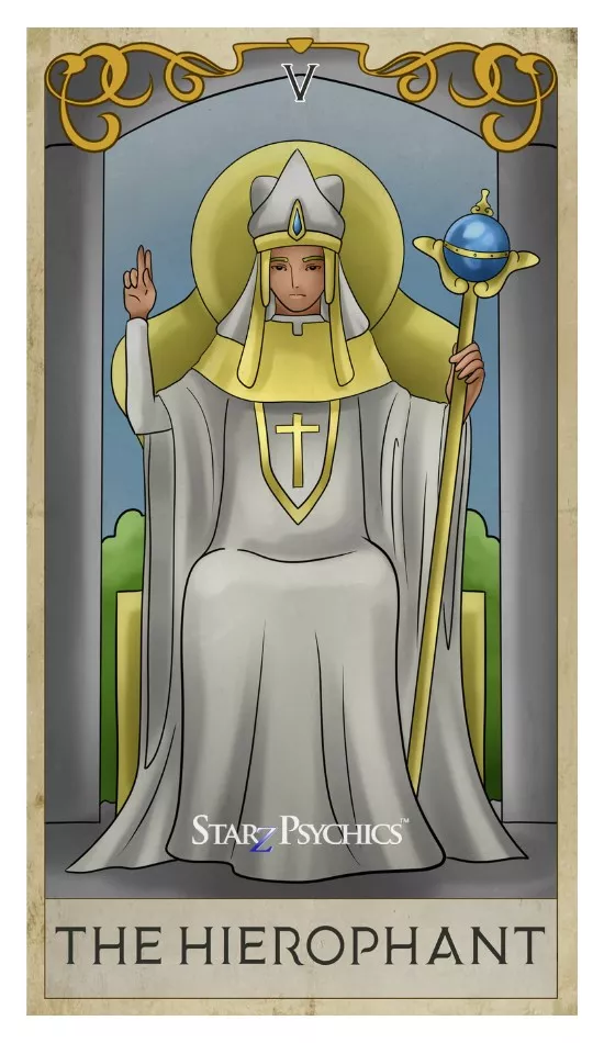 Tarot Card of the Day - The Hierophant