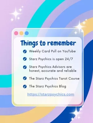 Starz Psychics - Things to Remember