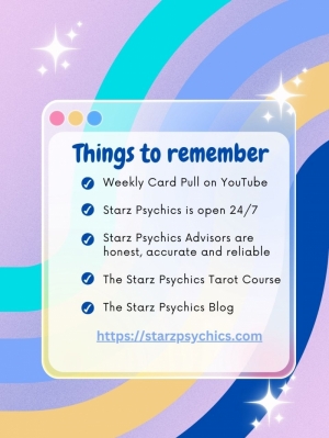 Starz Psychics - Things to Remember — Starz Psychics spiritual blog, psychic insights
