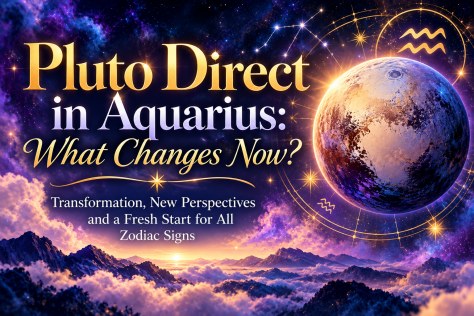 Pluto Direct in Aquarius: What Changes Now? — Starz Psychics spiritual blog, psychic insights