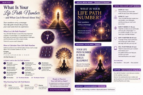 What Is Your Life Path Number — and What Can It Reveal About You? — Starz Psychics spiritual blog, psychic insights