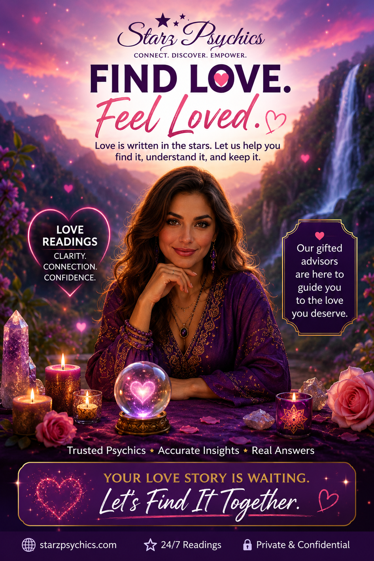 Find Love, Feel Loved: What Your Love Life May Be Trying to Tell You — Starz Psychics spiritual blog, psychic article