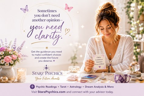 When You Need Clarity, Trust Your Inner Guidance — Starz Psychics spiritual blog, psychic insights