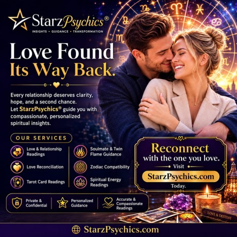 Love Found Its Way Back — Starz Psychics spiritual blog, psychic insights