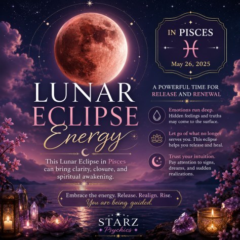 Lunar Eclipse in Pisces  — Starz Psychics spiritual blog, psychic insights