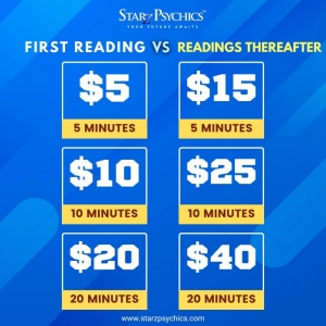 Starz Psychics Current Reading Rates — Starz Psychics spiritual blog, psychic insights