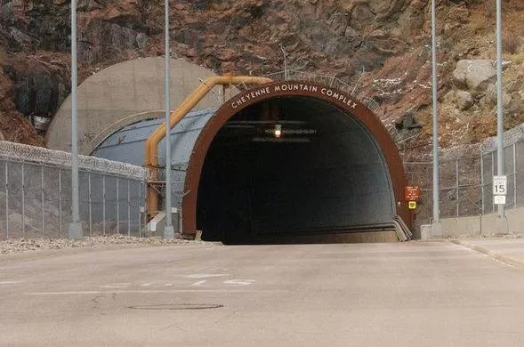 Cheyenne Mountain Nuclear Bunker, Colorado Springs, Colorado  