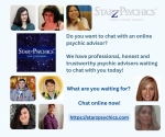 Chat with an Online Psychic Advisor  — Starz Psychics spiritual blog, psychic insights