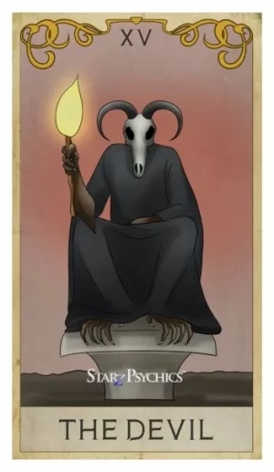 Tarot Card  -  The Devil