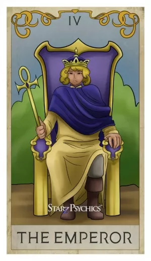 Major Arcana Card - The Emperor