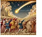 A Night Sky Event Driven By A Legendary Comet