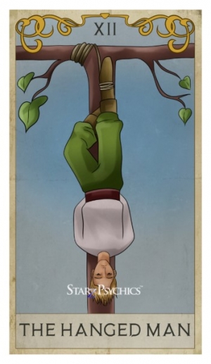 Tarot Card of the Day - The Hanged Man — Starz Psychics spiritual blog, psychic insights