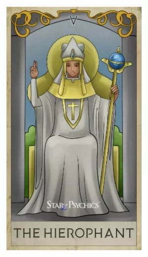 Tarot Card of the Day -  The Hierophant