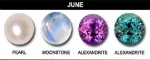 June Birthstones