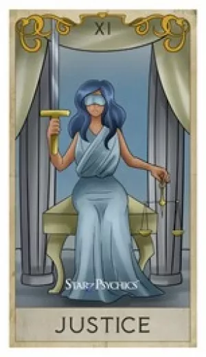 Tarot Card of the Day - Justice