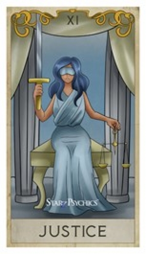 Tarot Card of the Day -  Justice