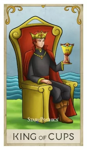 Tarot Card of the Day -  King of Cups