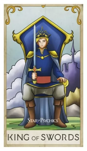 Tarot Card of the Day -  King of Swords