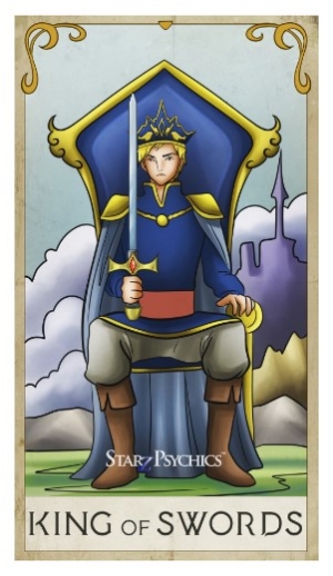 Tarot Card of the Day -  King of Swords — Starz Psychics spiritual blog, psychic insights