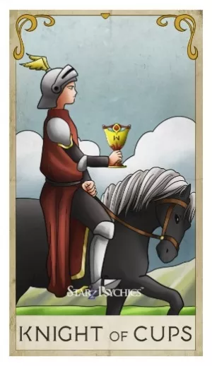 Tarot Card of the Day -  Knight of Cups