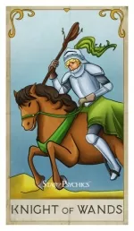 Tarot Card of the Day - Knight of Wands