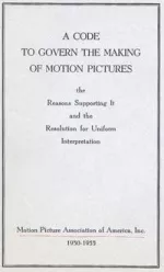 Motion Picture Production Code
